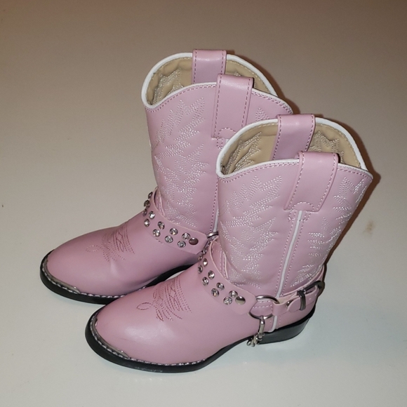 pink rhinestone cowboy boots